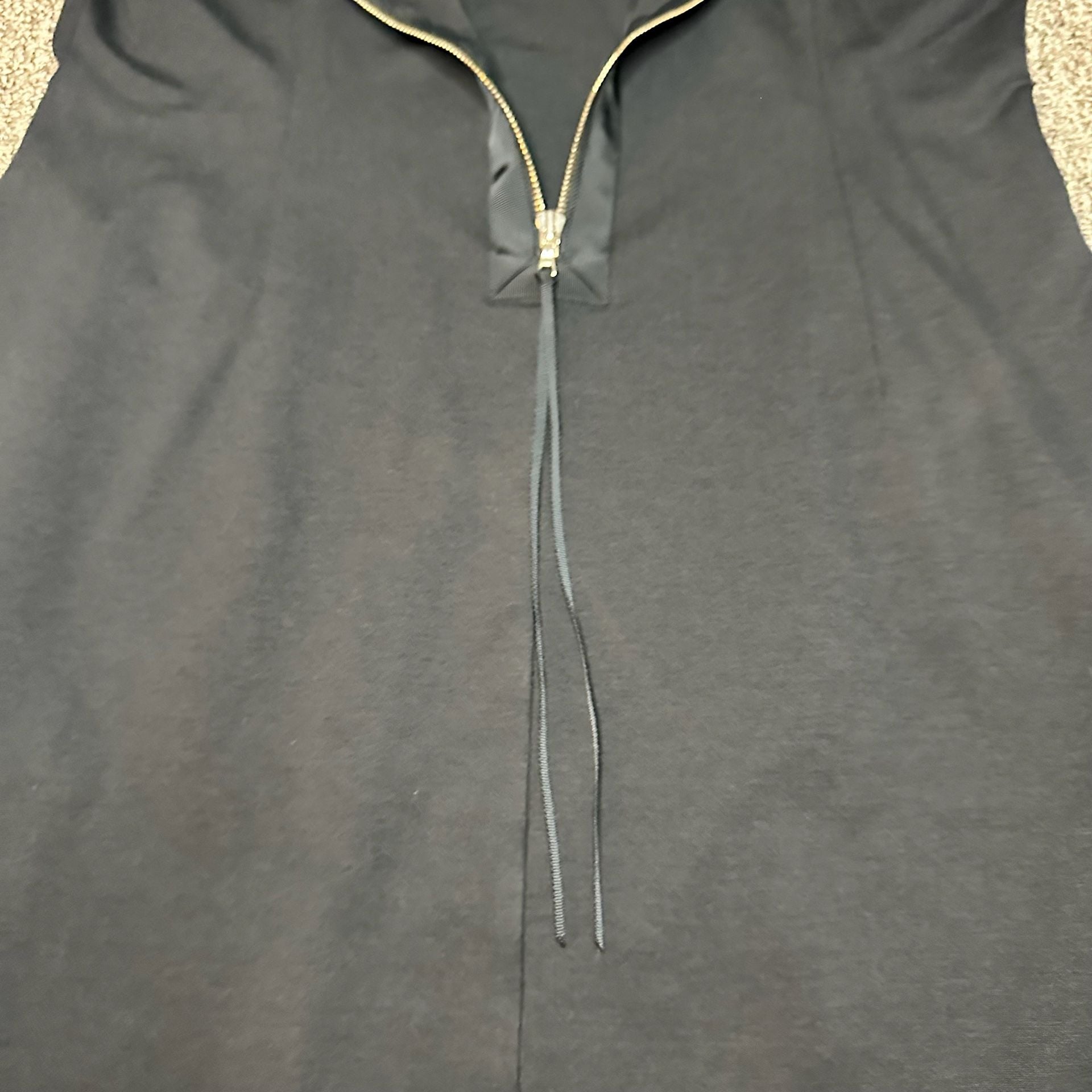 Ann Taylor Cowl Neck Dress Size 12 Blue Sleeveless NWOT 14