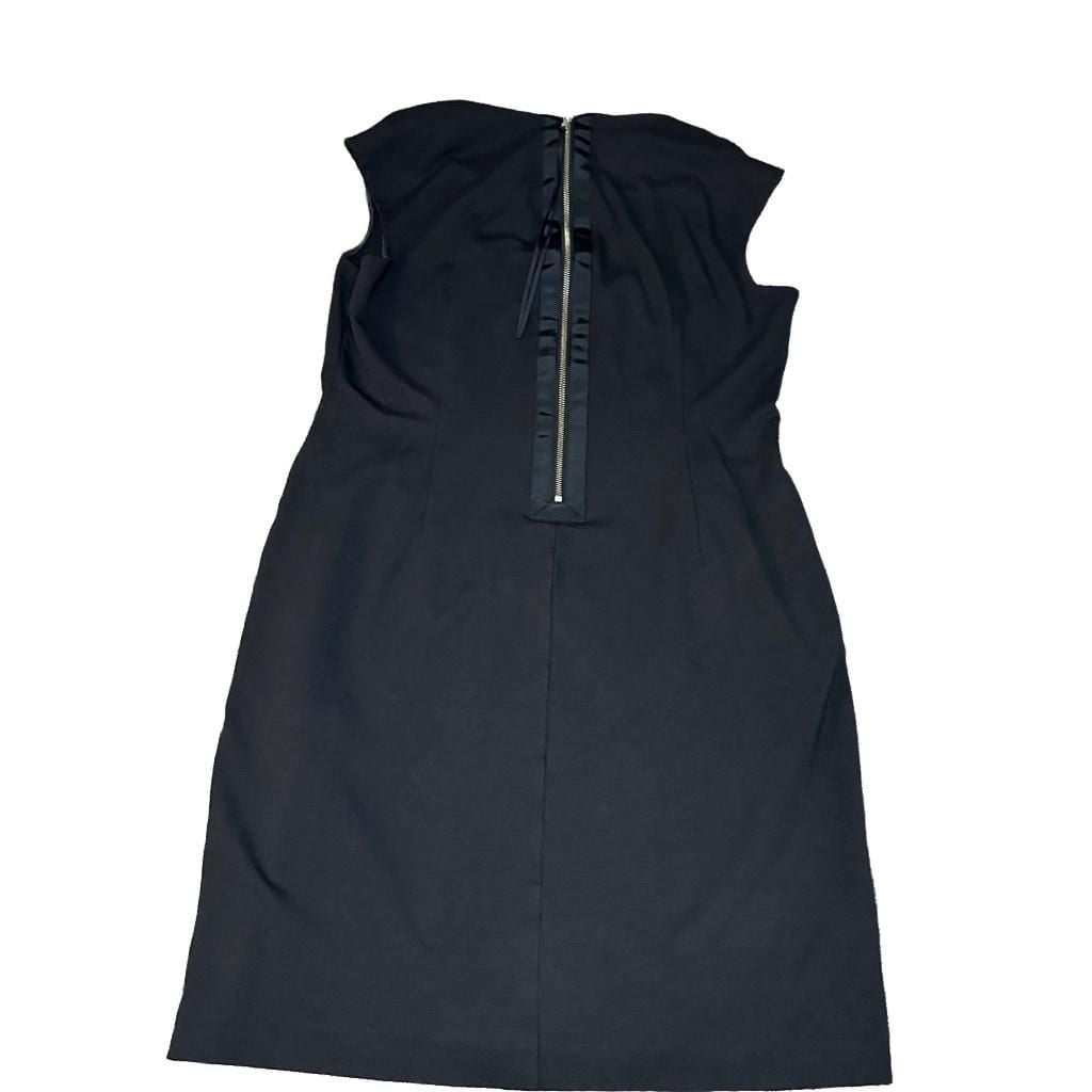 Ann Taylor Cowl Neck Dress Size 12 Blue Sleeveless NWOT 3