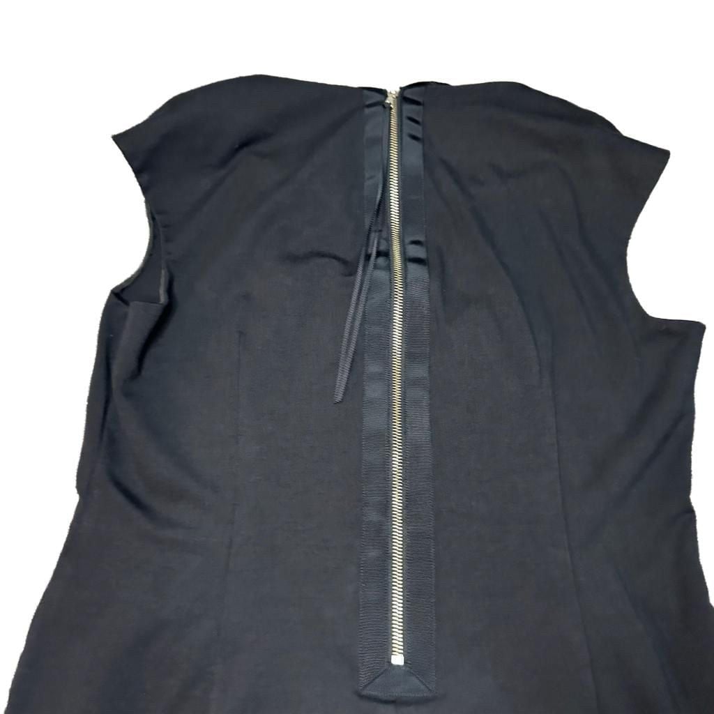 Ann Taylor Cowl Neck Dress Size 12 Blue Sleeveless NWOT 4