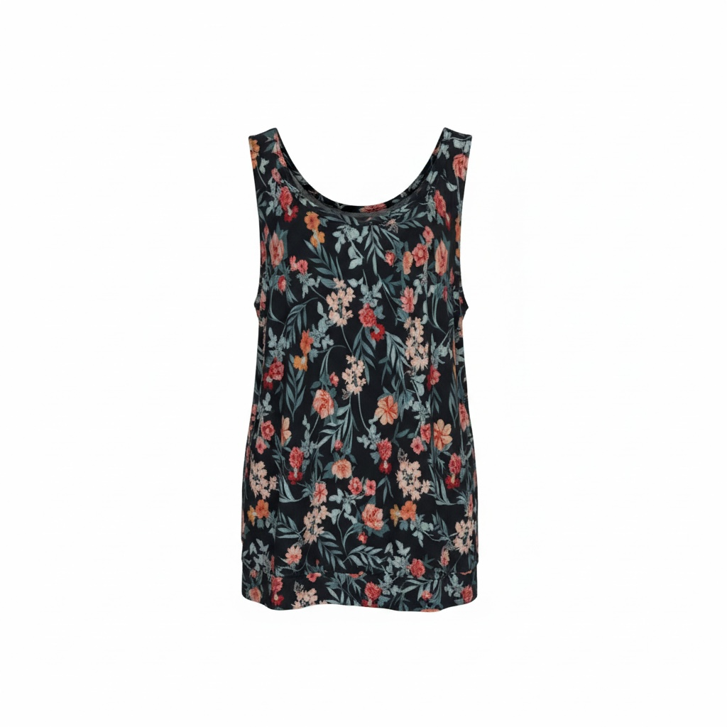 Loft Outlet Tank Top Size XXL Floral Print Sleeveless 3