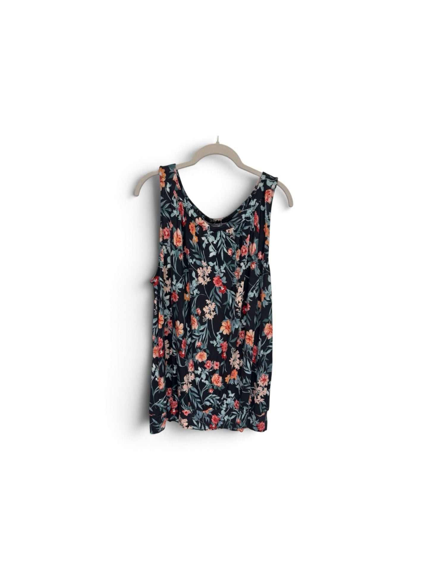 Loft Outlet Tank Top Size XXL Floral Print Sleeveless 4
