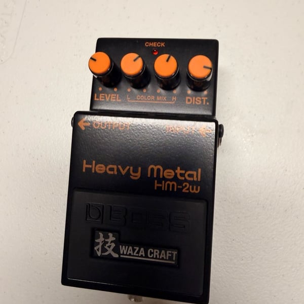 Boss HM-2W Heavy Metal Waza Craft Distortion Pedal