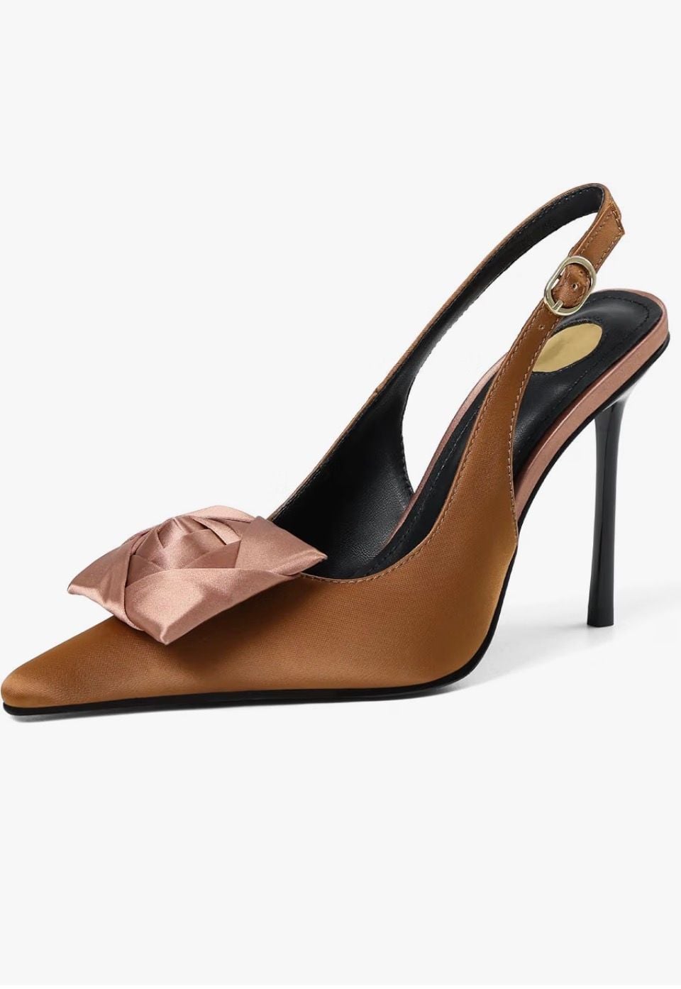 Satin Flower Decoration Pumps Evening Shoes Stiletto... From 59,16 € 5