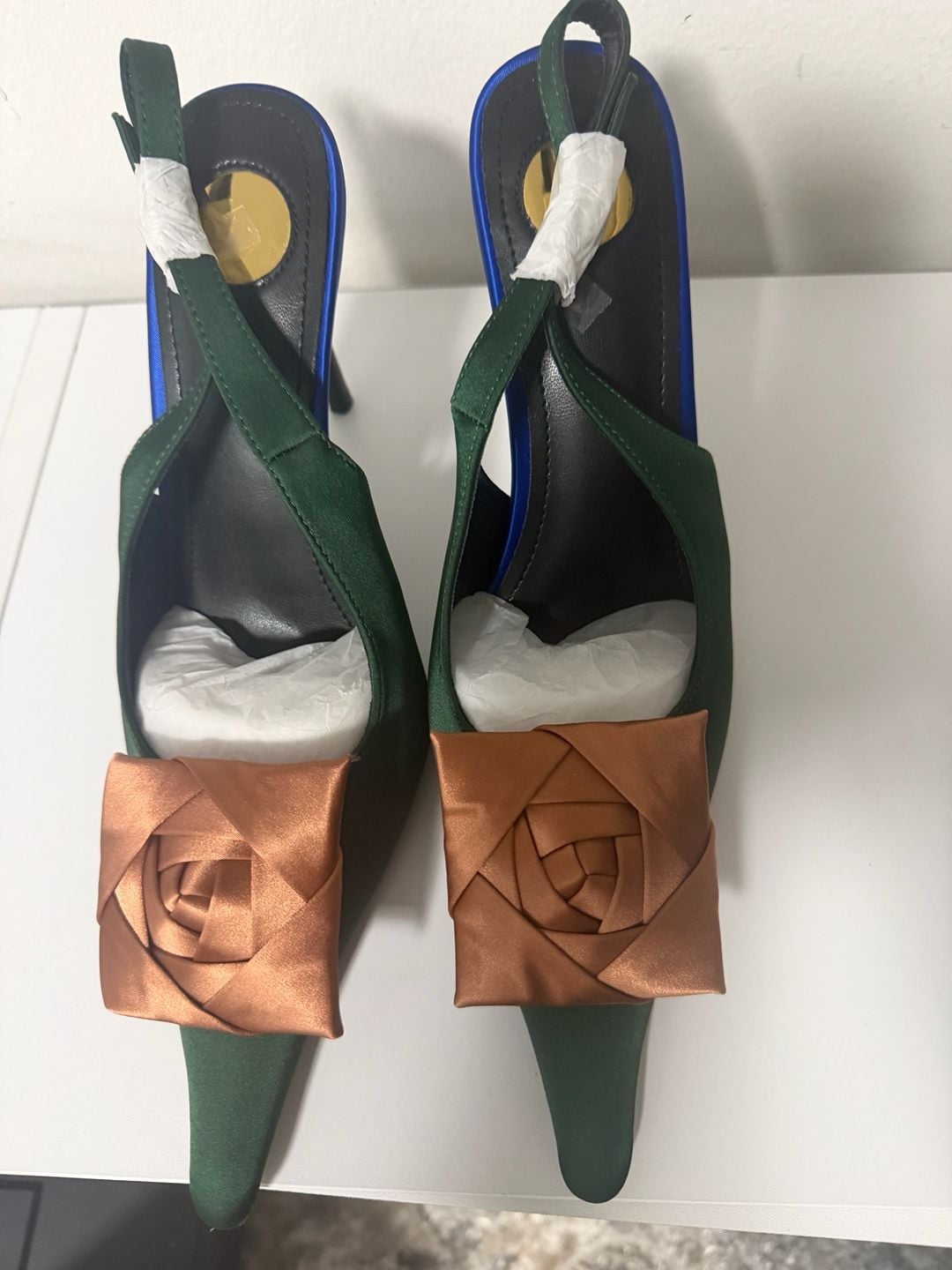Womens Pointed Toe Slingbacks Sandals Runway Occident Nightclub Party Shoes Sexy 6