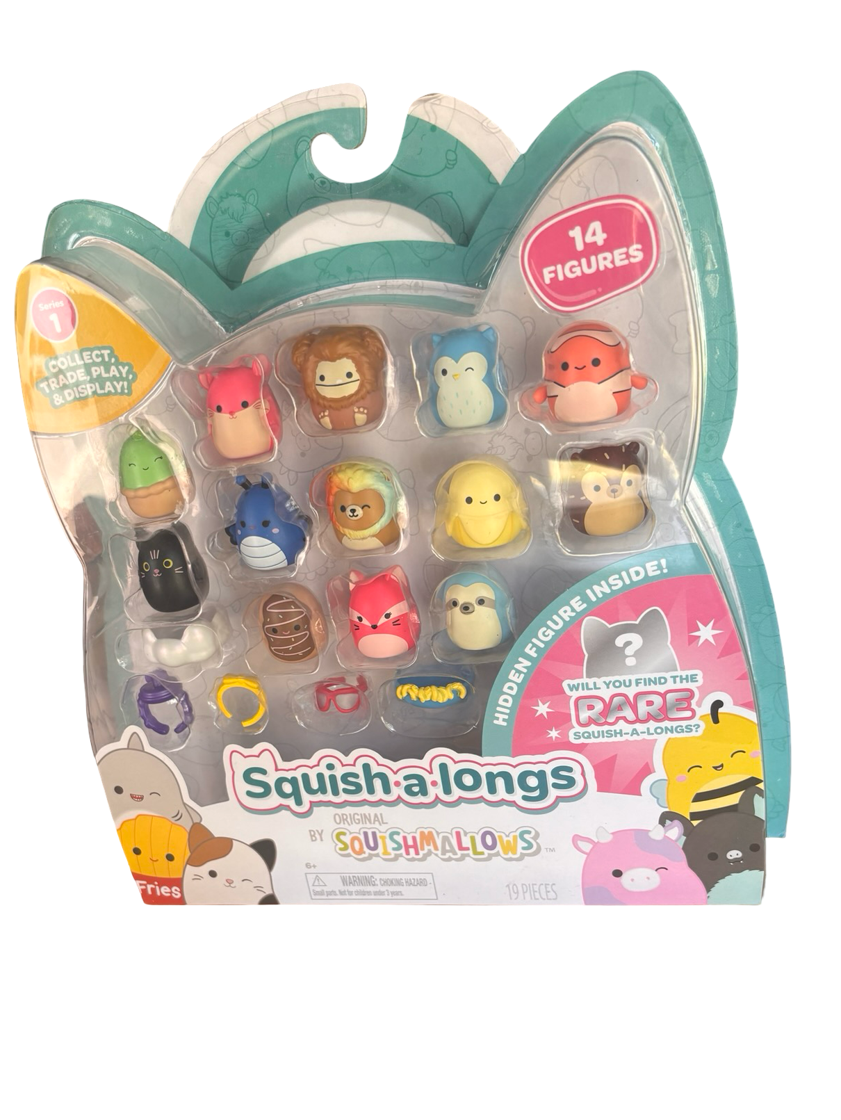 Squishmallows Squish-a-longs 14-Pack Series 1 Mini Figures 1