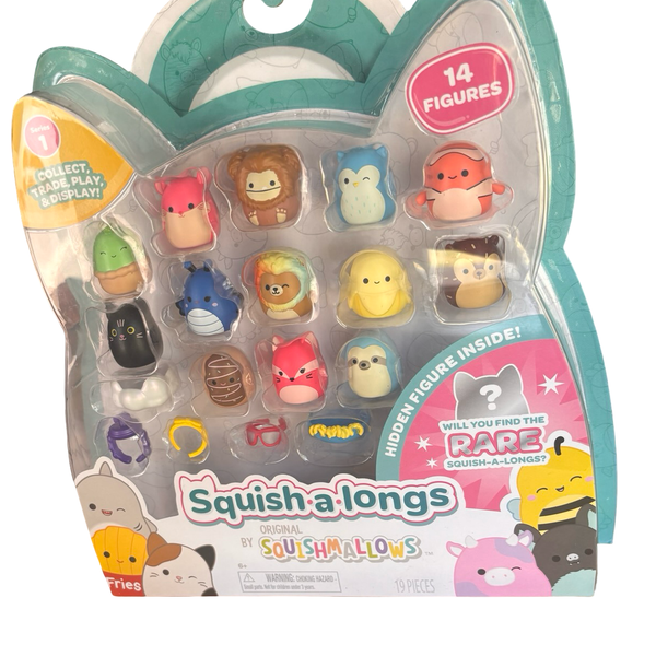 Squishmallows Squish-a-longs 14-Pack Series 1 Mini Figures