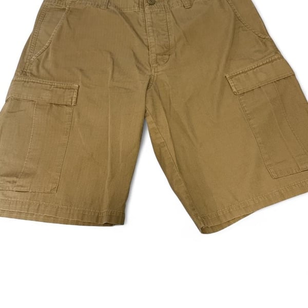 Patagonia Cargo Shorts Mens Size 32 Tan Khaki Organic Cotton