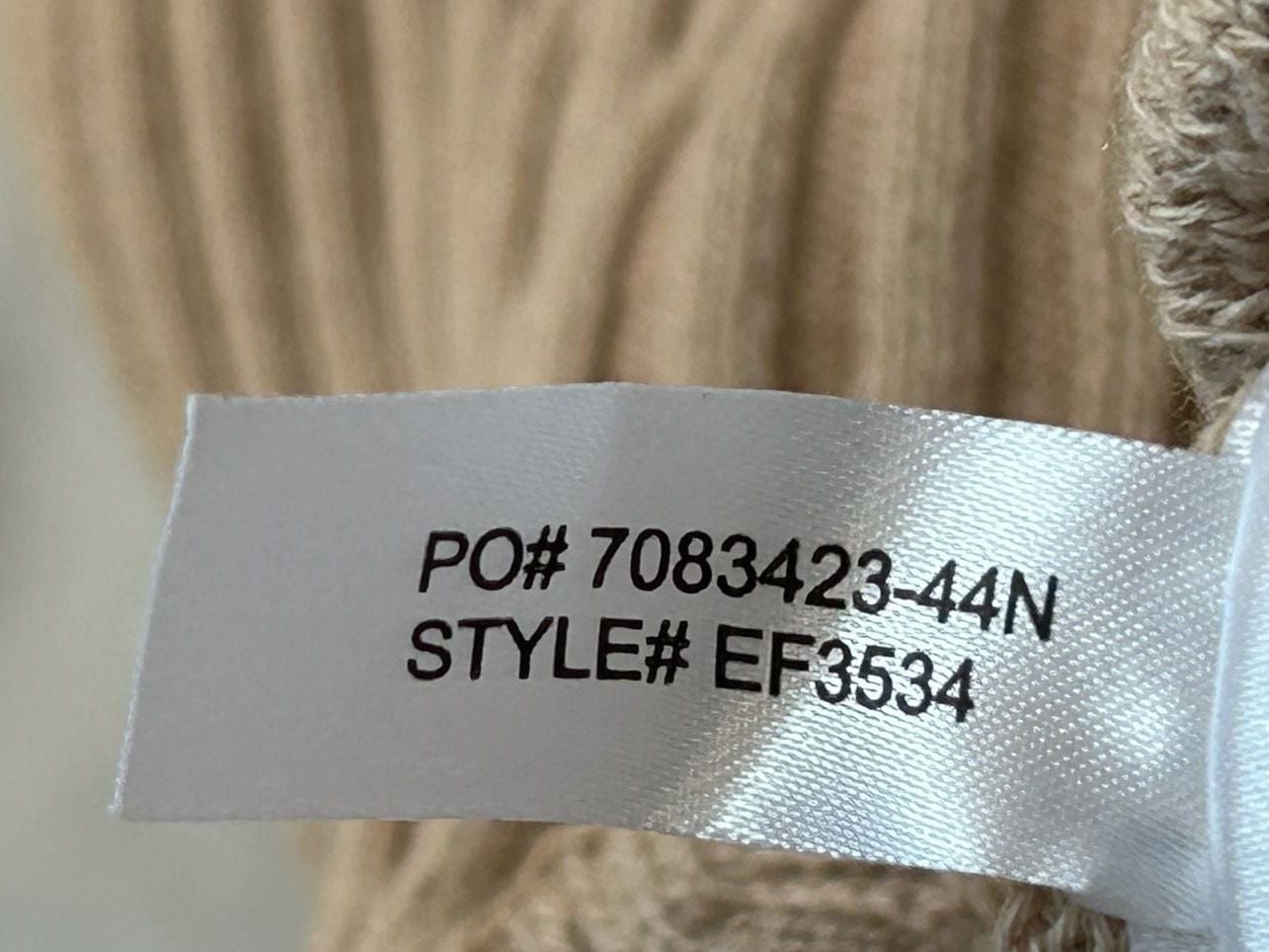 LACOSTE Tan Cotton/Wool Textured Knit Midi Dress Size 40/US M 11