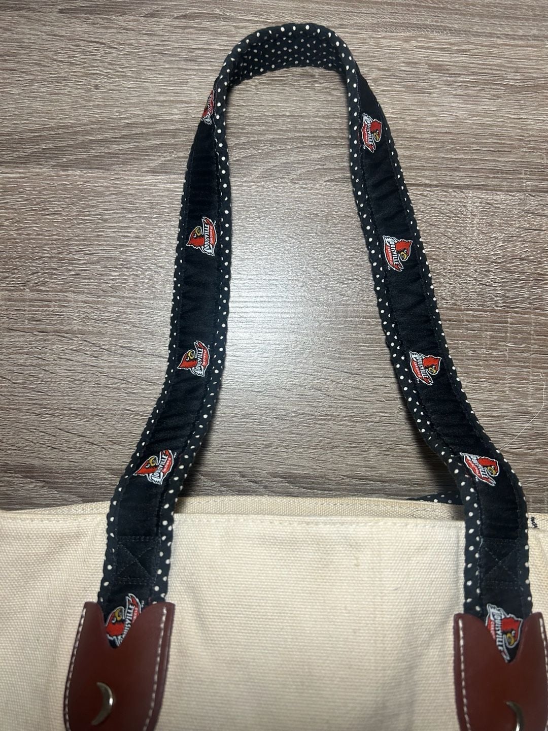 Moon Shine Louisville Cardinals Canvas Tote Bag 4