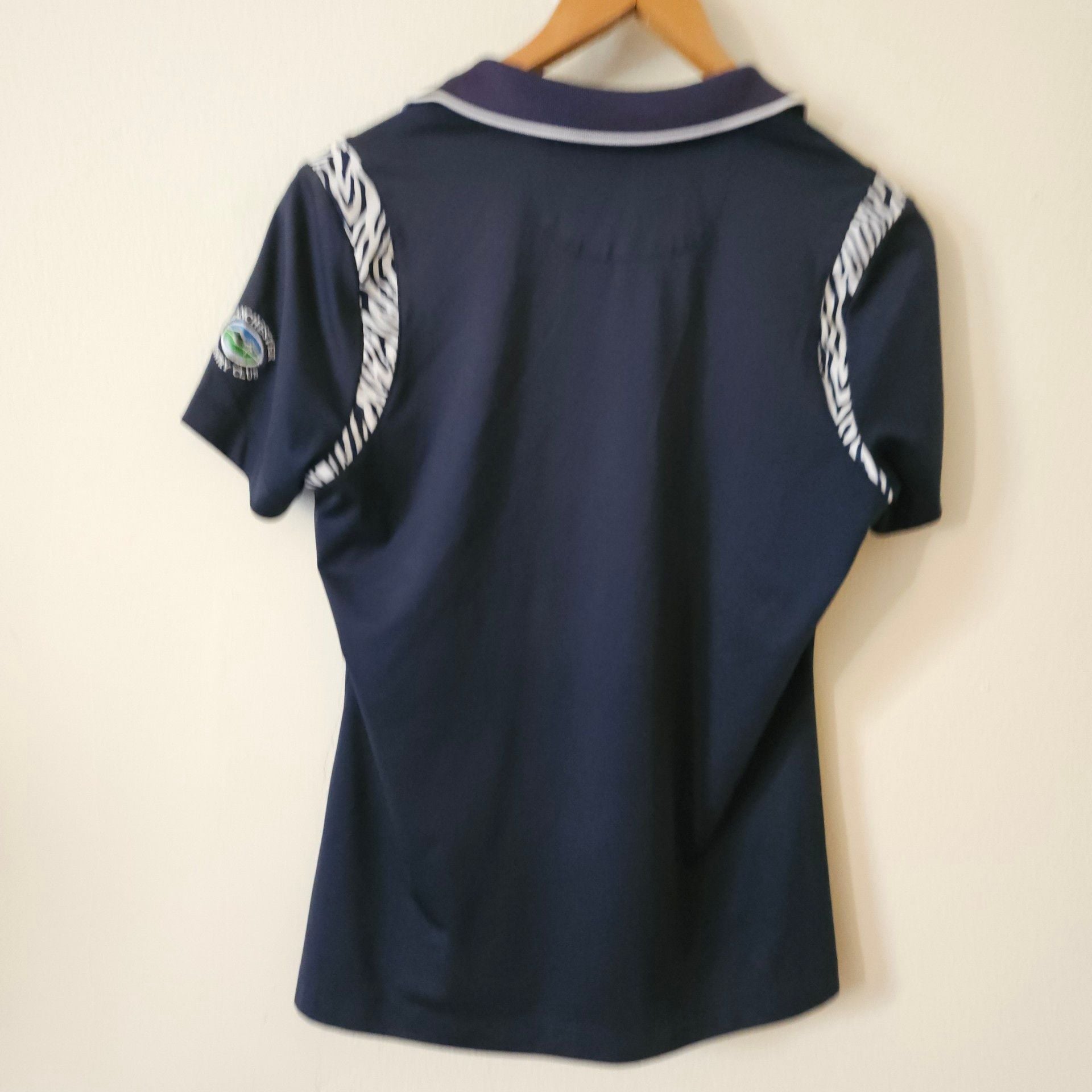 Golf Polo Shirt Blue Size S 276 6