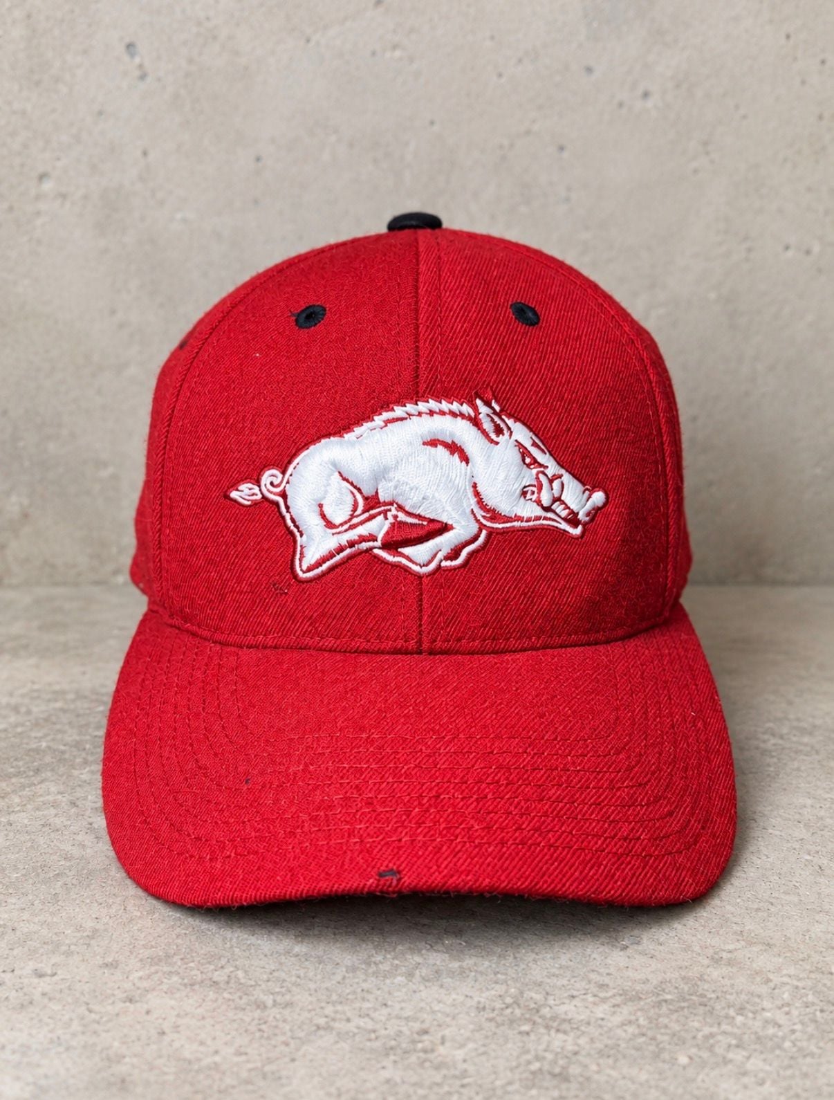 Nike Arkansas Razorbacks Hat Wool Red Baseball Cap Strapback 2