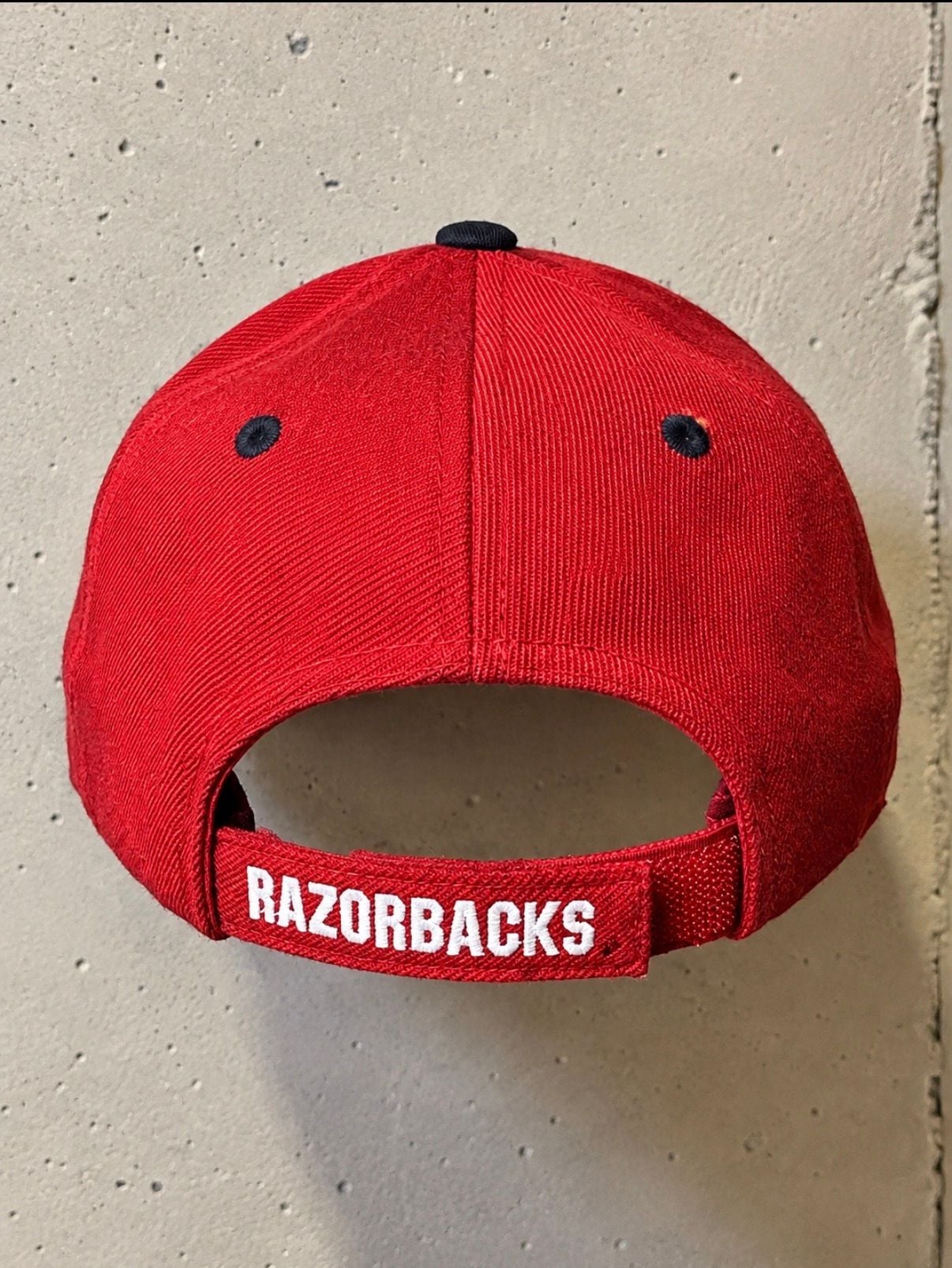 Nike Arkansas Razorbacks Hat Wool Red Baseball Cap Strapback 4