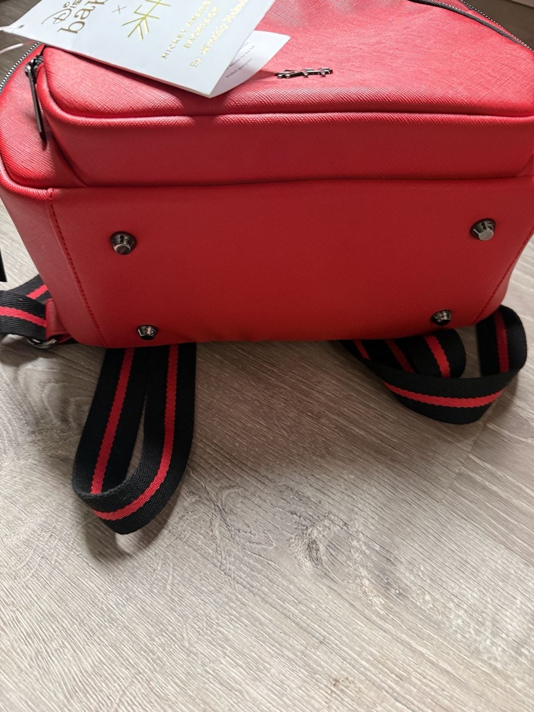 Freshly Picked Disney Baby Mickey Anaheim Backpack Red 3