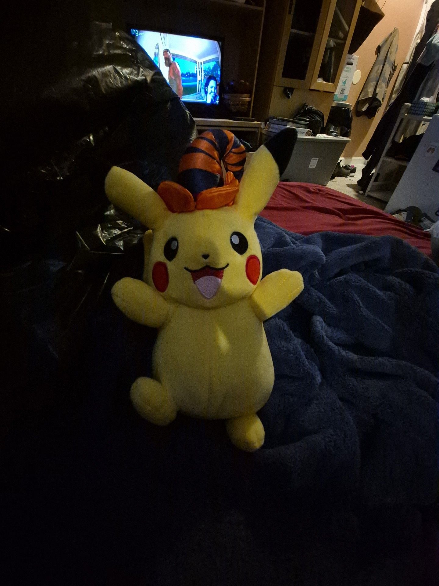 Pokemon Pikachu Halloween Witch Hat Plush 8 Inch 1