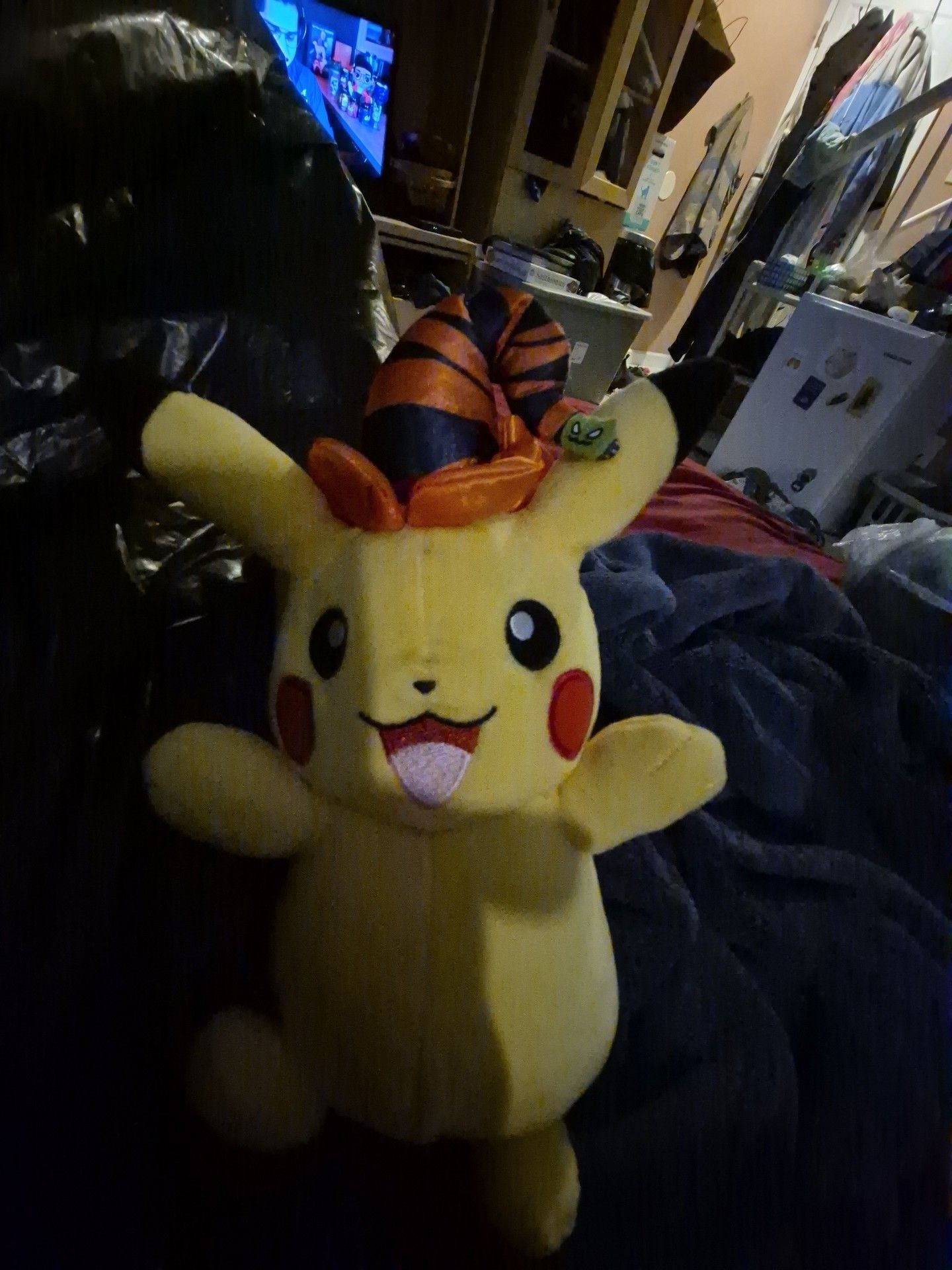 Pokemon Pikachu Halloween Witch Hat Plush 8 Inch 2