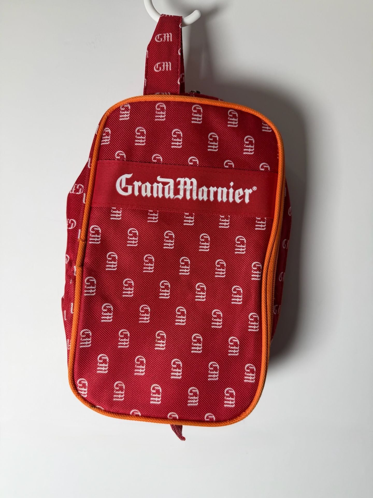 Grand Marnier Mini Multi-Compartment Bag Red Orange Promotional Pouch 2