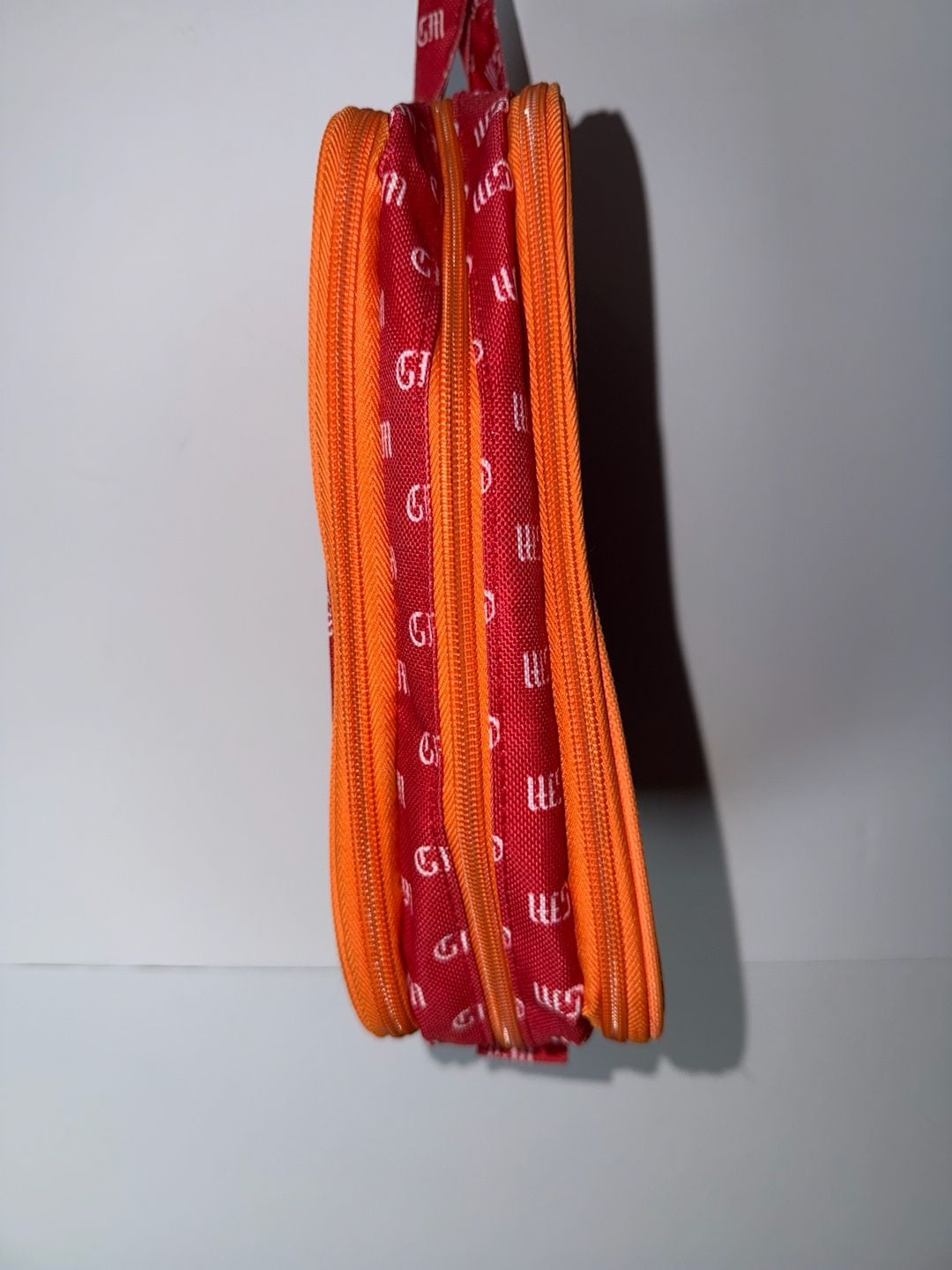 Grand Marnier Mini Multi-Compartment Bag Red Orange Promotional Pouch 4