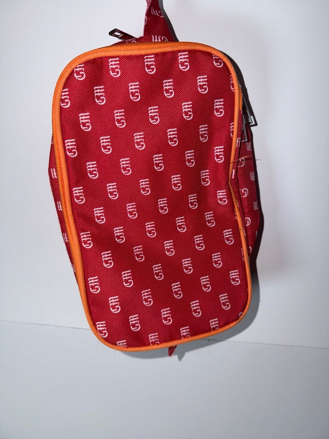 Grand Marnier Mini Multi-Compartment Bag Red Orange Promotional Pouch 5