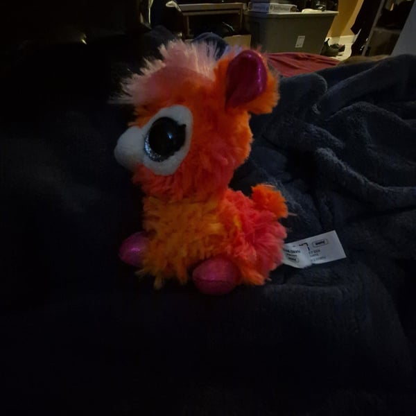 Zuru Coco Surprise Juno The Llama Plush Orange Pink 5-Inch