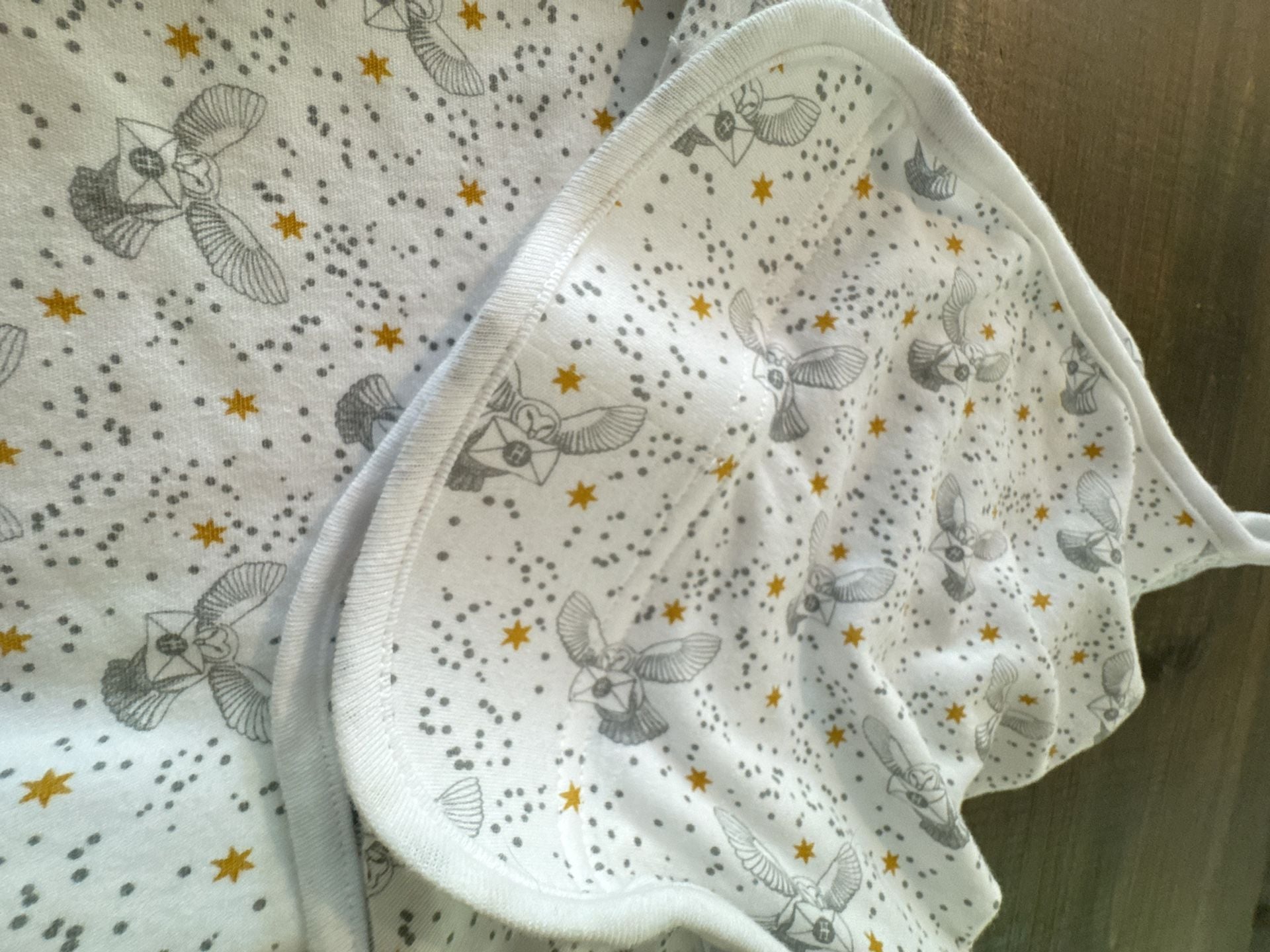 Aden + Anais Essentials Harry Potter Easy Wrap Swaddle Size 0-3M 7