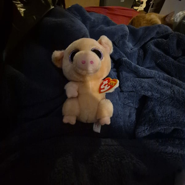 Ty Beanie Boos Piggley the Pig 6 Inch Plush Stuffed Animal