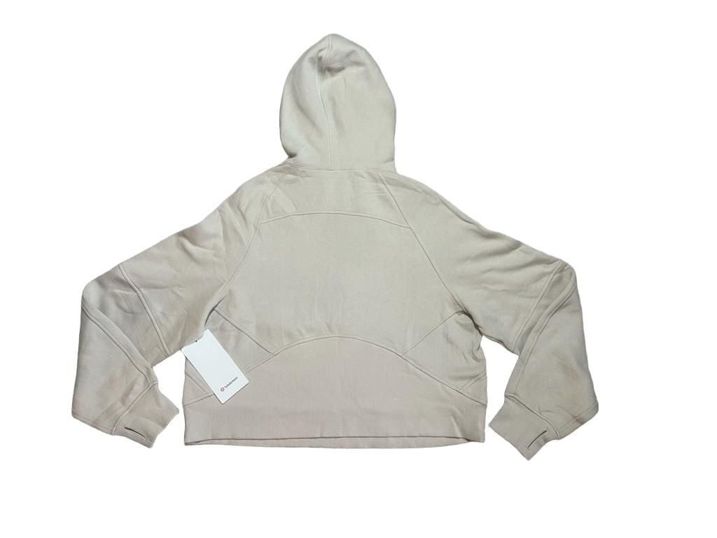 Lululemon Scuba Oversized Half-Zip Hoodie Size M/L White Opal 7