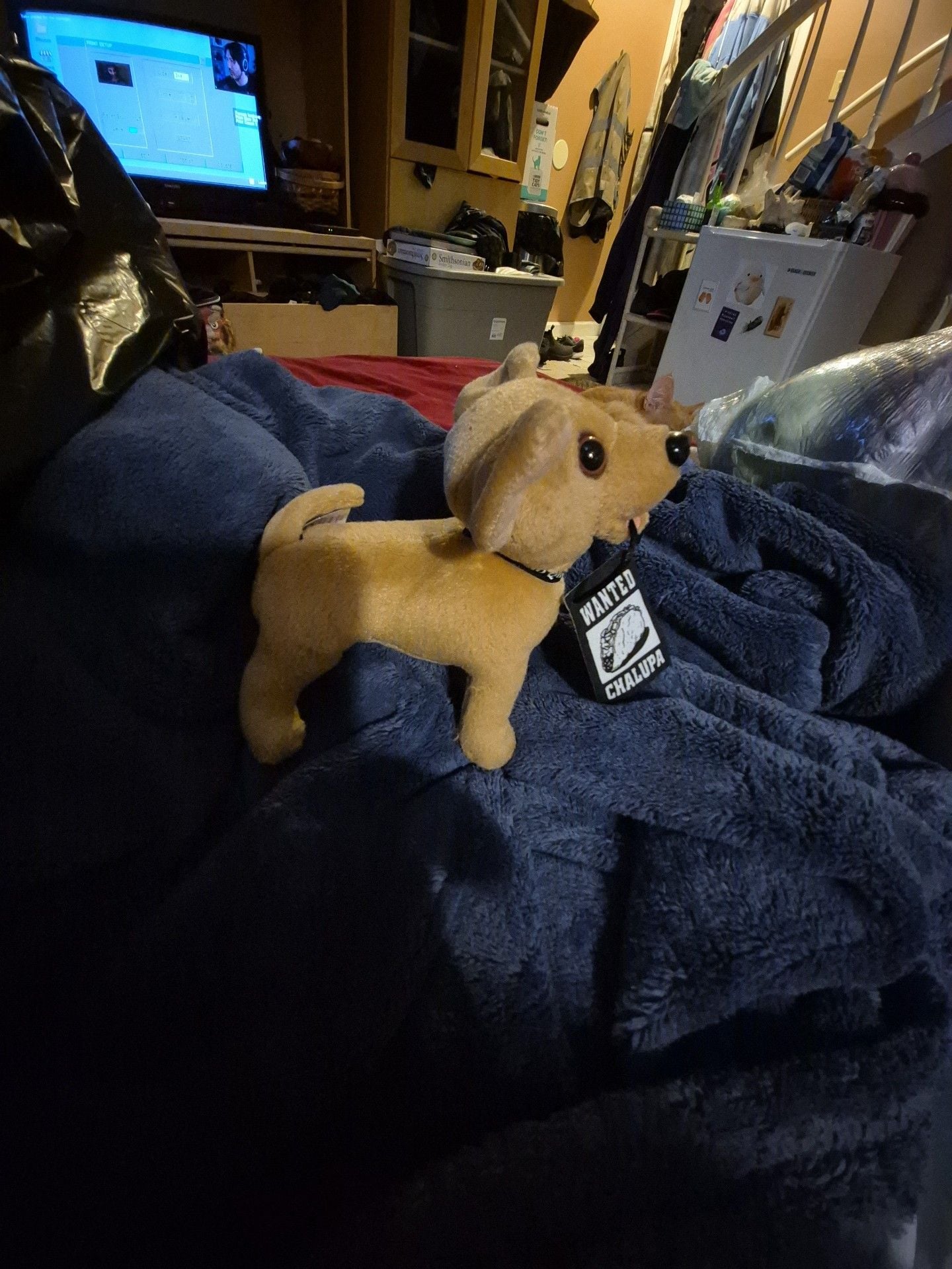 Taco Bell Chihuahua Plush Toy Wanted Chalupa Sign 2