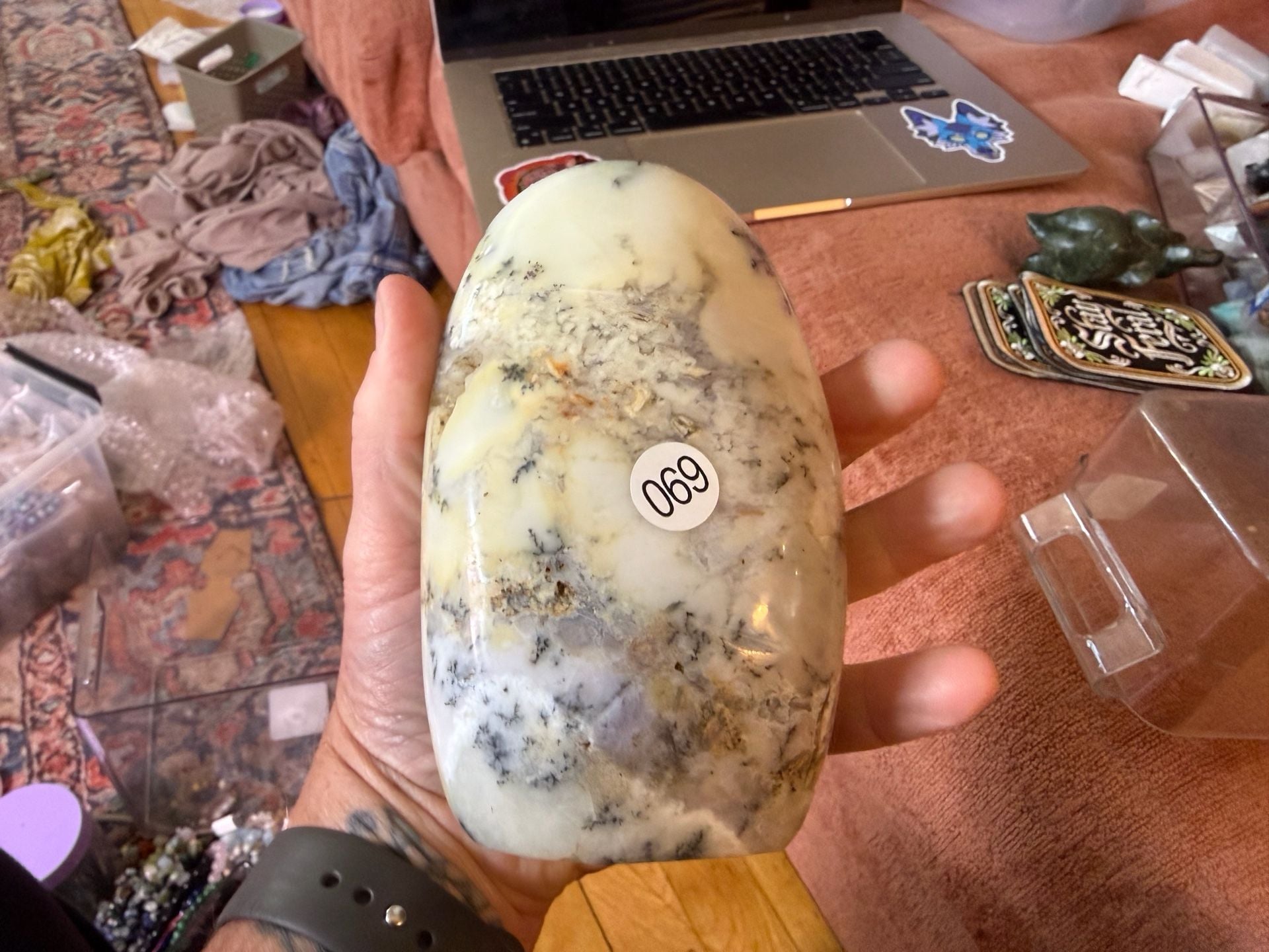 Dendritic Opal Freeform Crystal Specimen 1