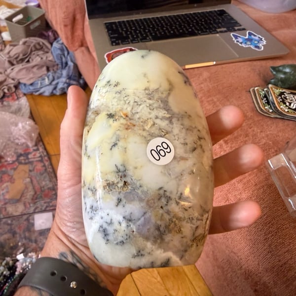 Dendritic Opal Freeform Crystal Specimen