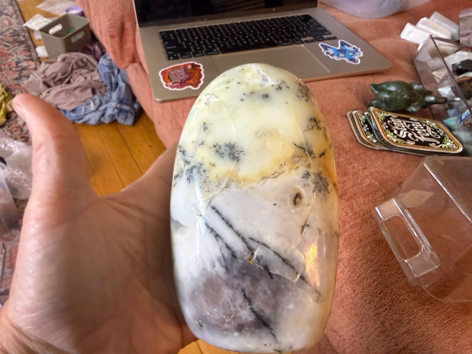 Dendritic Opal Freeform Crystal Specimen 2