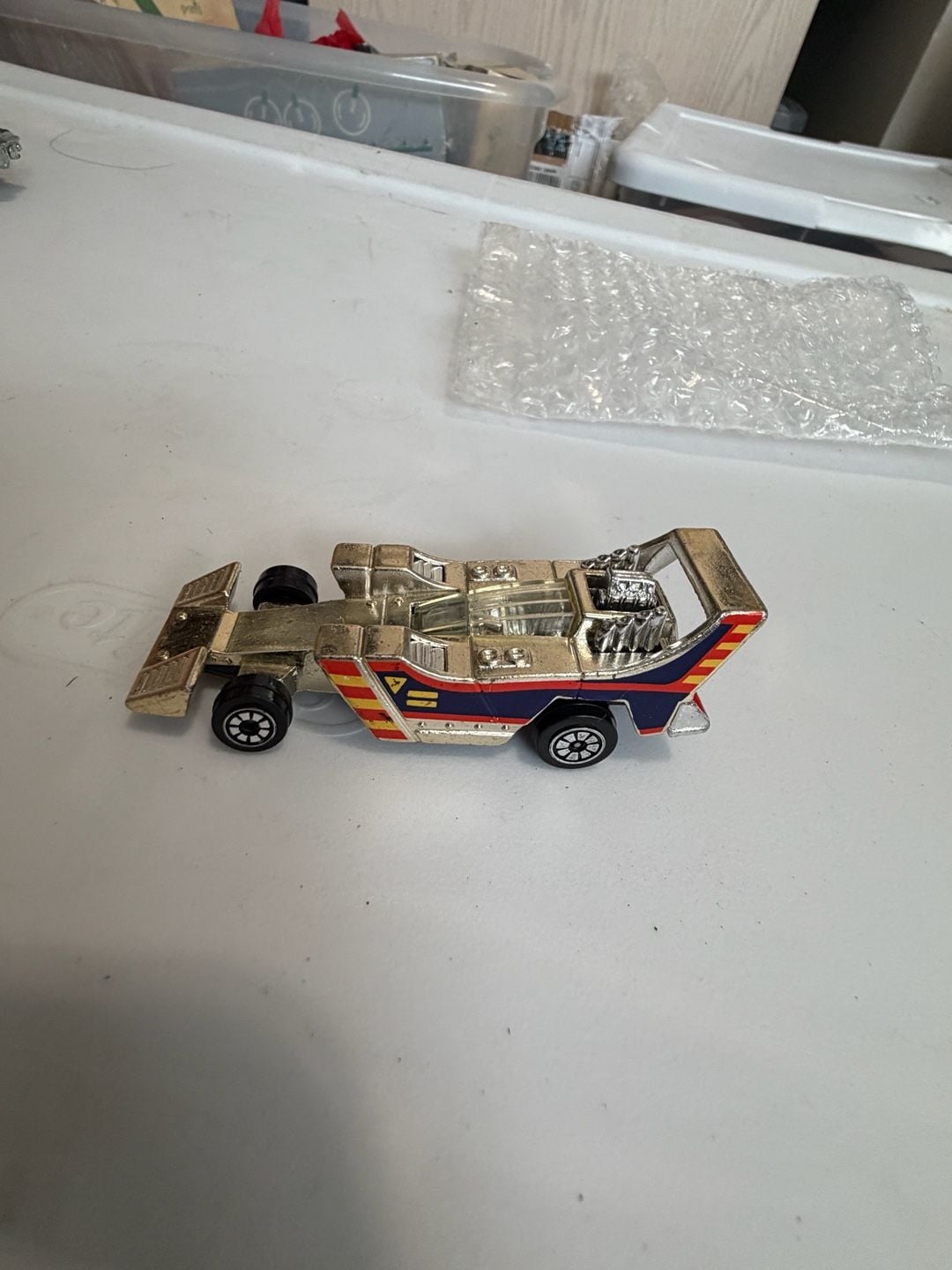Kenner Fast 111's Pipe N Hot Die Cast Car 1