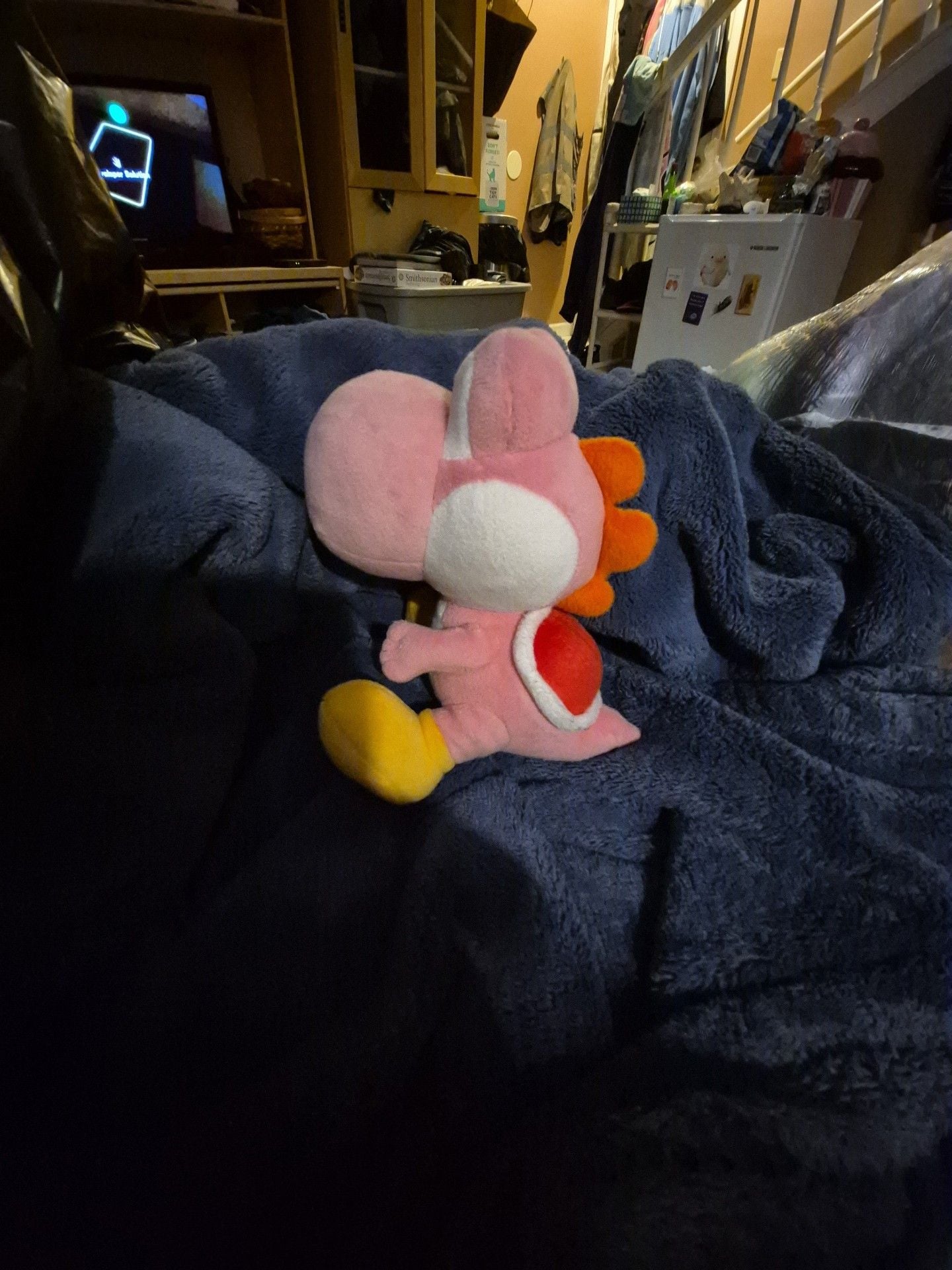 Nintendo Super Mario Pink Yoshi Plush Toy 2