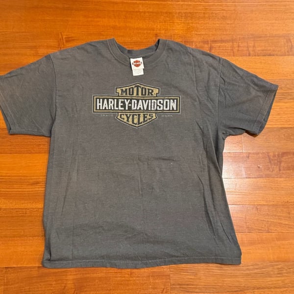 Harley-Davidson Motor Cycles T-Shirt Size XL Gray