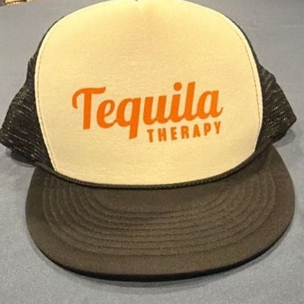 Tequila Therapy Trucker Hat
One Size Fits Most Black White
Brand-Cobra