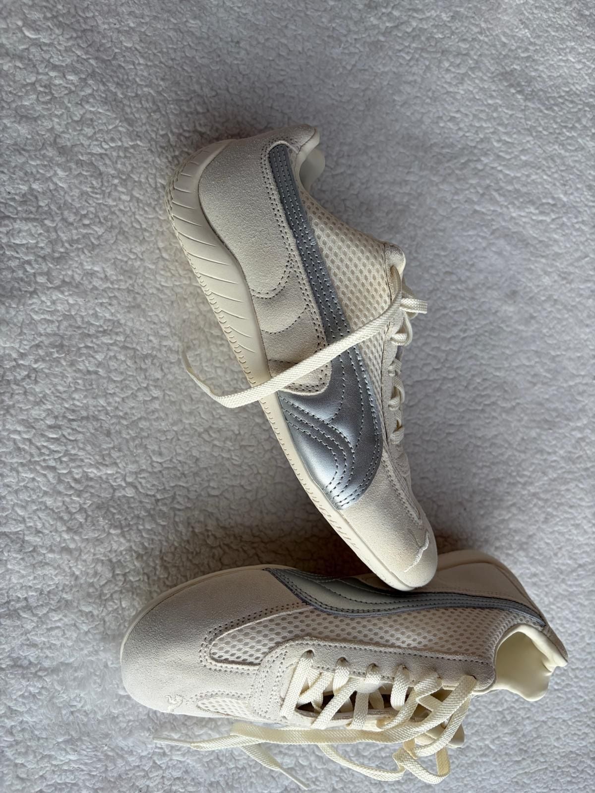 Puma x Guizio H-Street Size US 6 Warm White Silver Sneakers 3