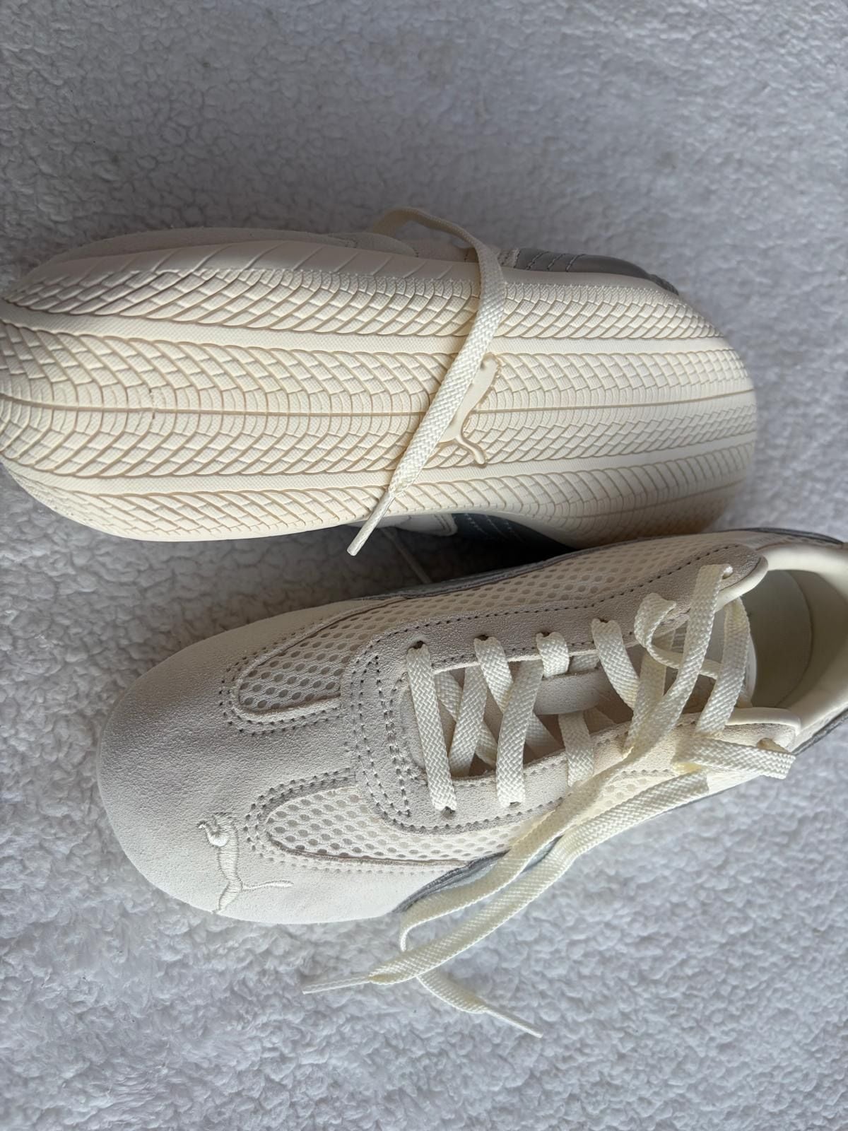 Puma x Guizio H-Street Size US 6 Warm White Silver Sneakers 4