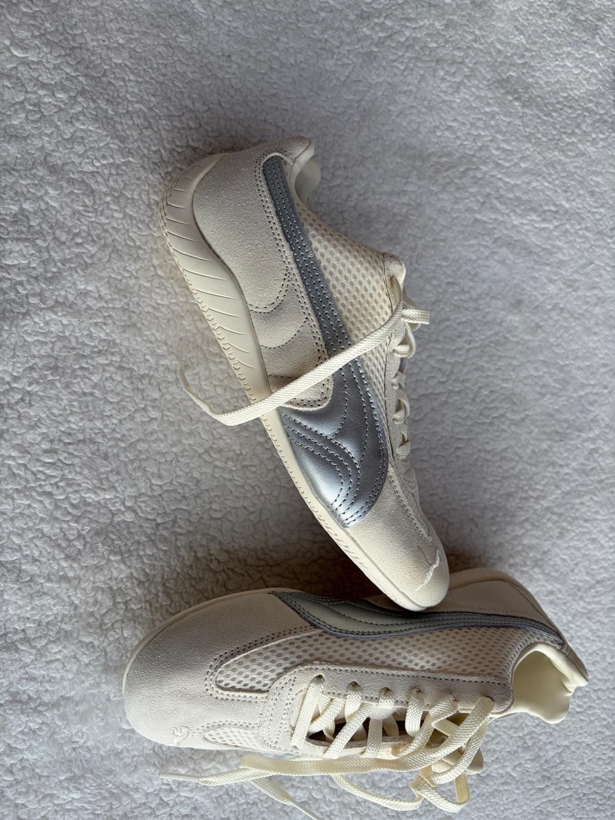 Puma x Guizio H-Street Size US 6 Warm White Silver Sneakers 5