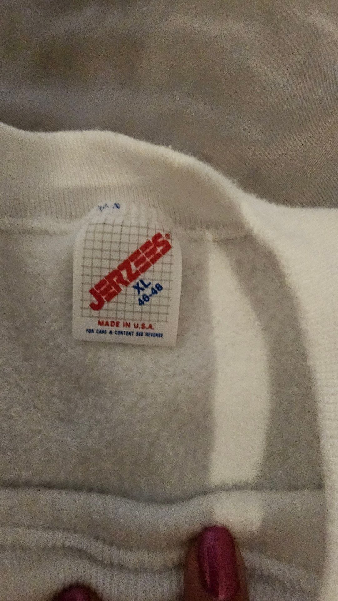 Vintage Clinton Gore 1992 Campaign Sweatshirt White 4