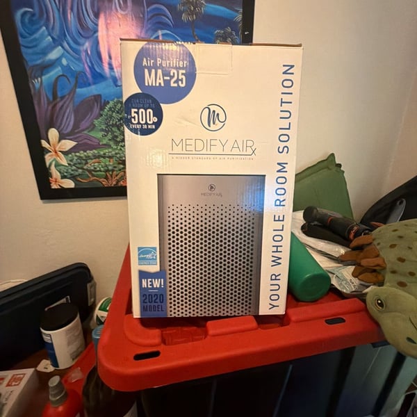 Medify Air MA-25 Air Purifier Silver