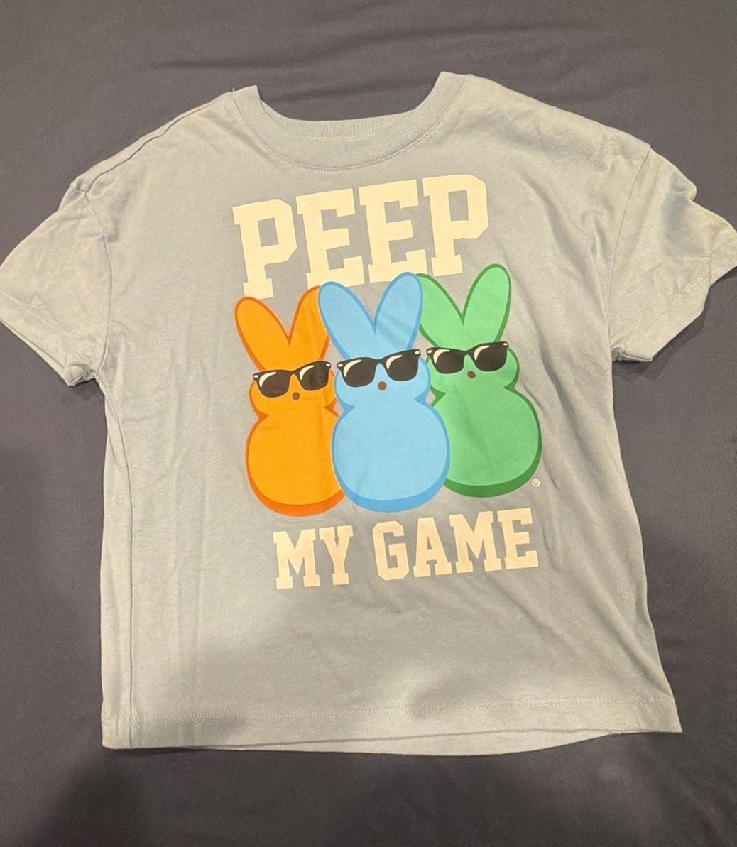 Women’s Peeps T-Shirt
Blue Peep My Game Bunny
XS 2