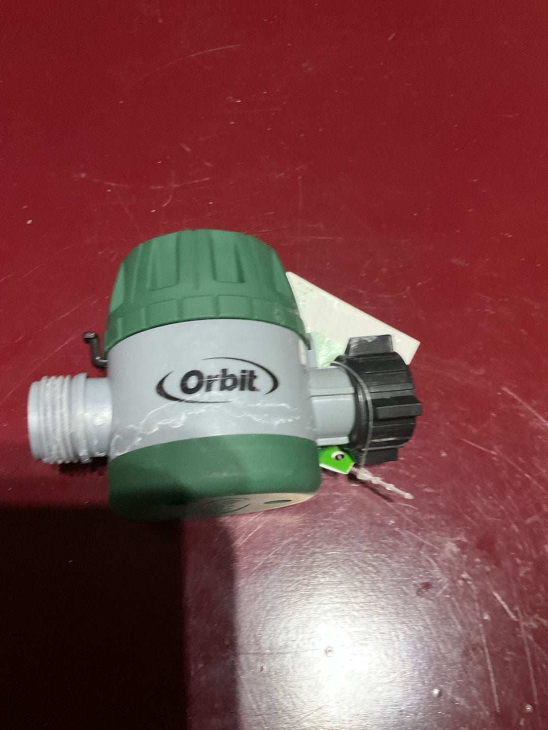 Orbit Mechanical Hose Faucet Timer Green Gray 3