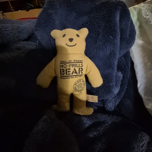 Dakin No Frills Bear Plush Stuffed Animal 1985