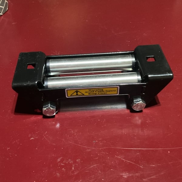 Universal Winch Roller Fairlead Heavy Duty Steel Cable Guide