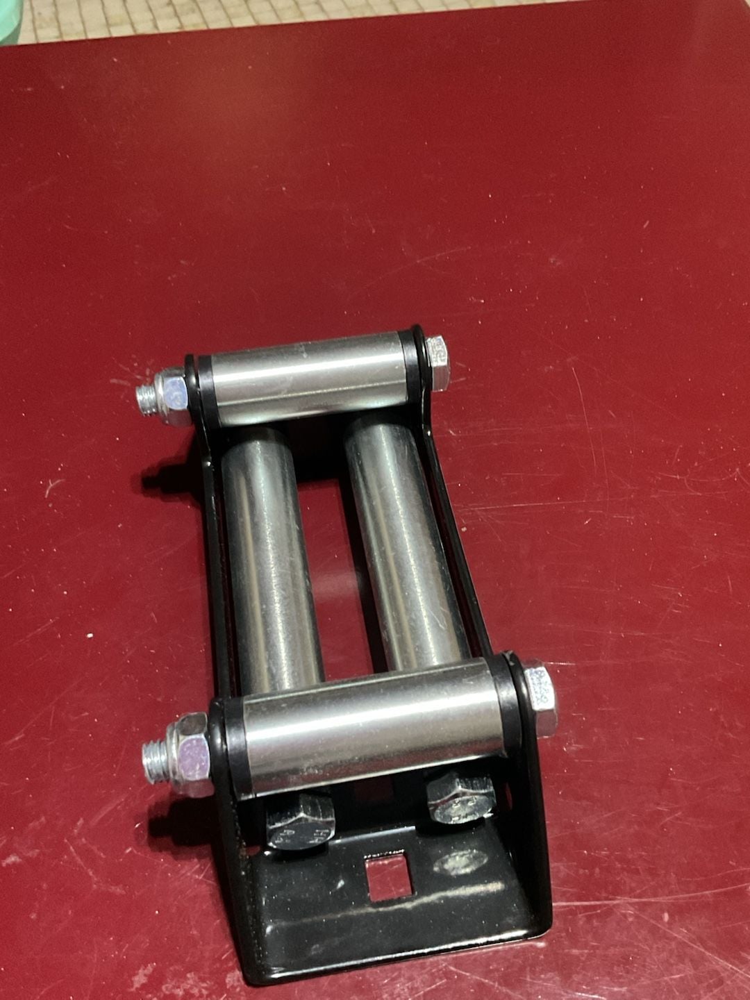 Universal Winch Roller Fairlead Heavy Duty Steel Cable Guide 2