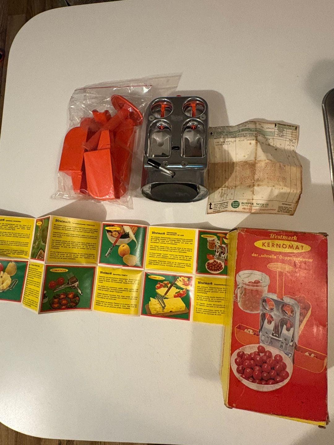Westmark Kernomat Mechanical Cherry Pitter Vintage W-Germany 8
