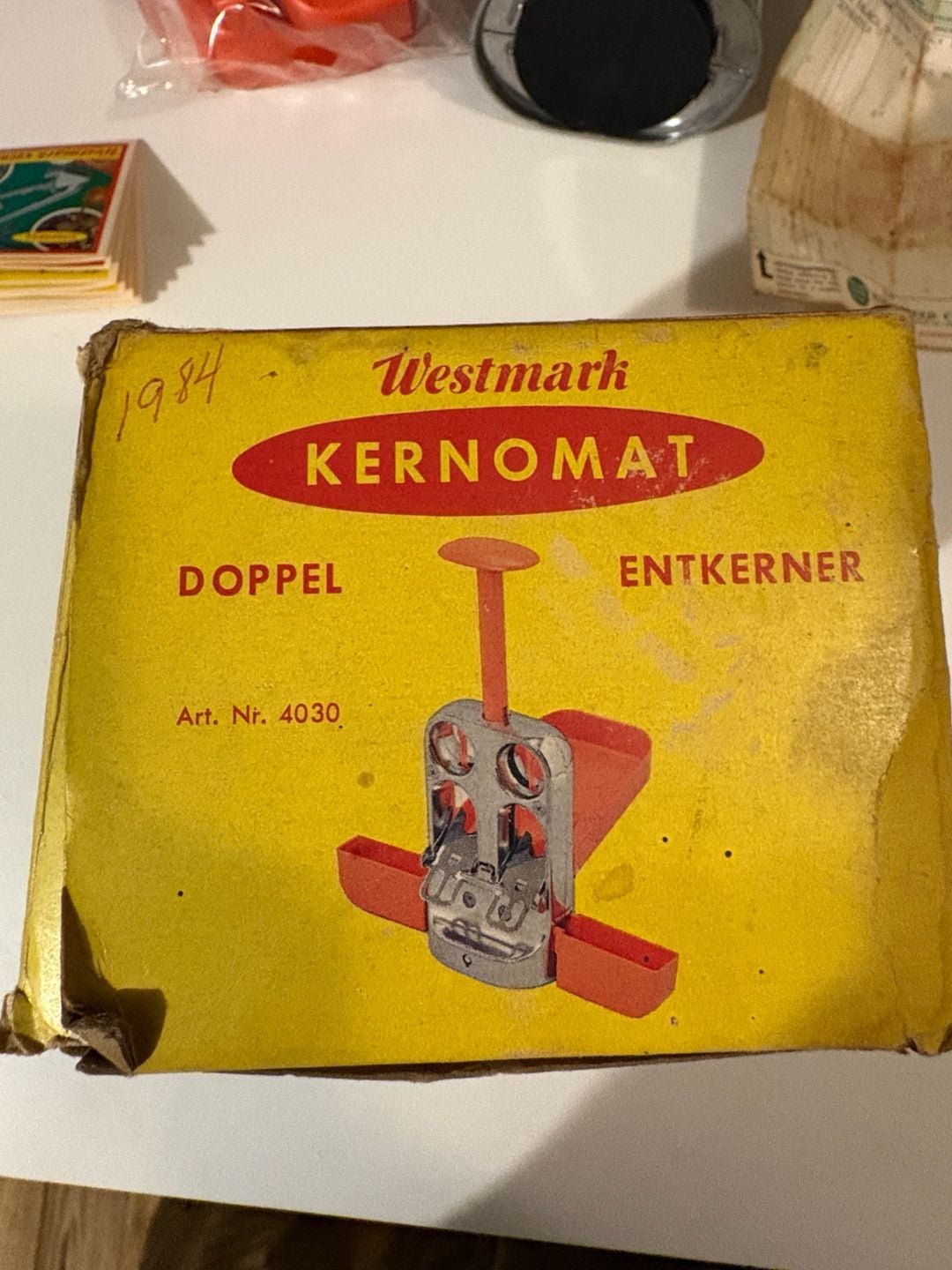 Westmark Kernomat Mechanical Cherry Pitter Vintage W-Germany 12