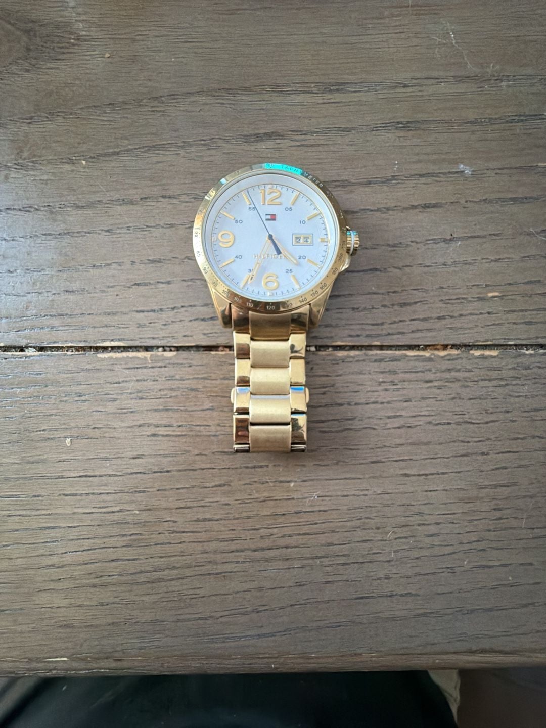 Tommy Hilfiger Sport Watch Gold Tone White Dial TH.294.1.34 3