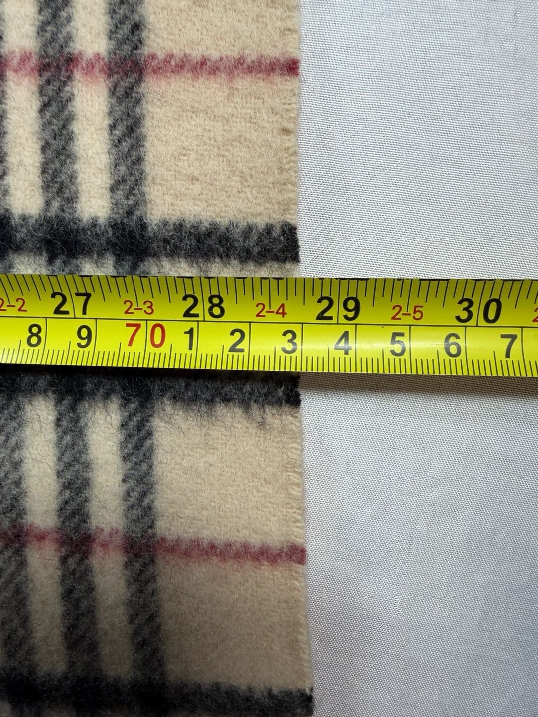 Burberry London Nova Check Wool Lap Blanket Throw 29x51 Made in Japan Vintage 6