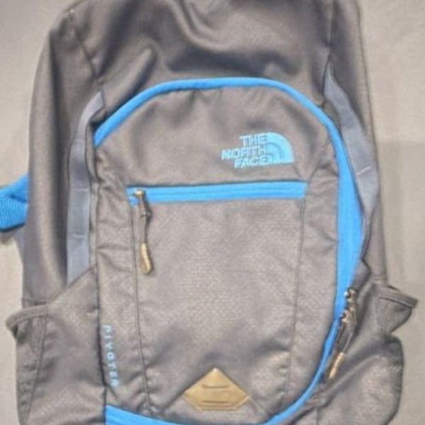 The North Face Backpack Blue Gray 