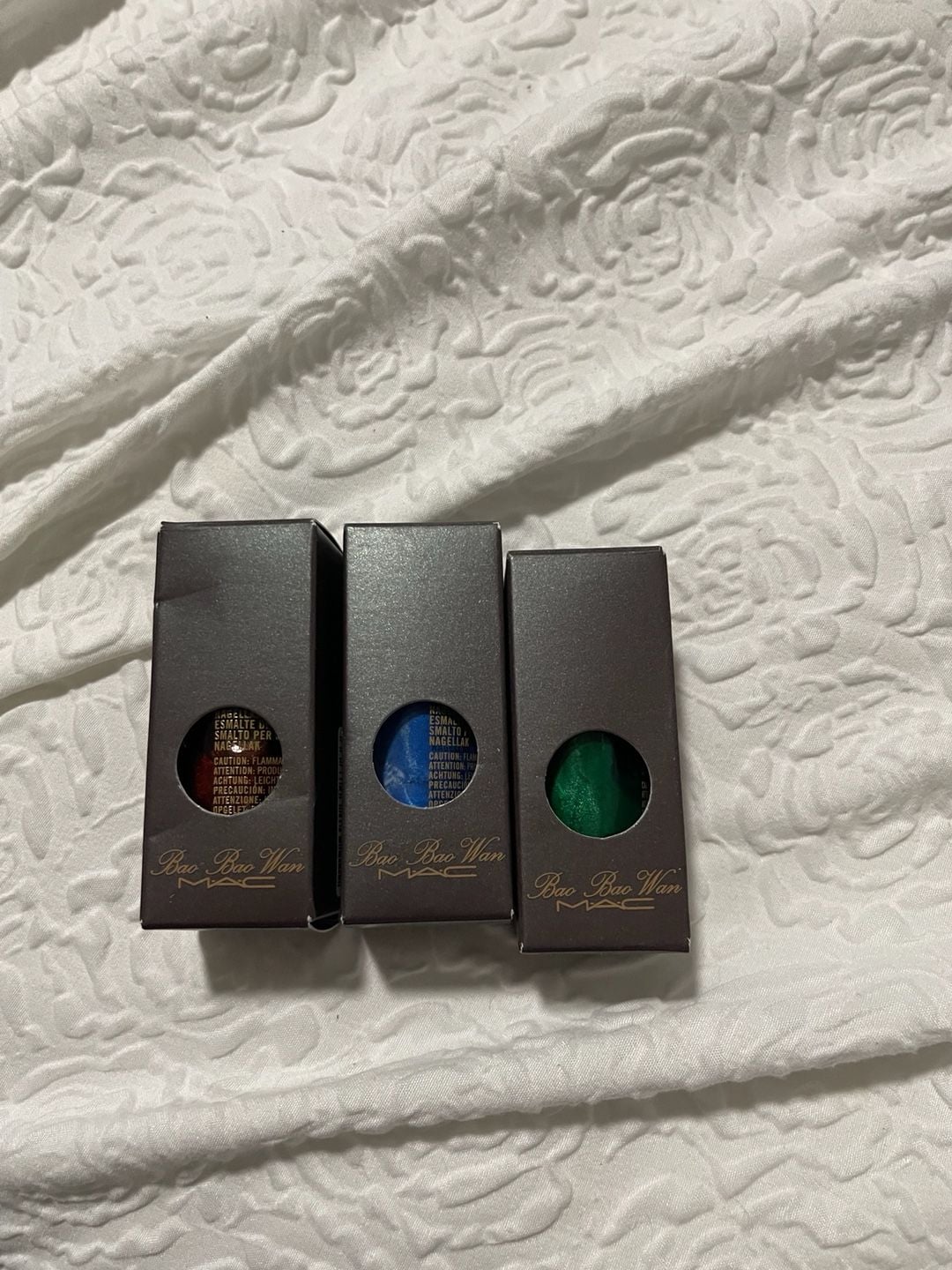 MAC Bao Bao Wan Nail Polish Set of 3 1